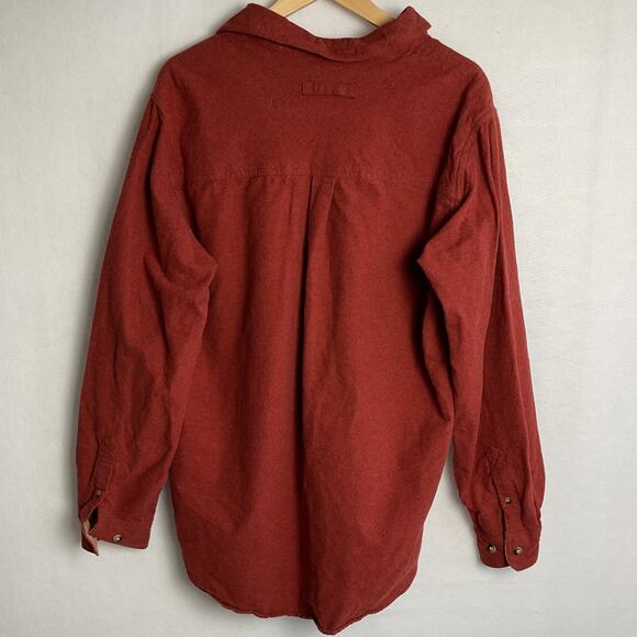 Legendary Whitetails Button Down Pure Cotton Flannel Large Tall - Picture 5 of 13